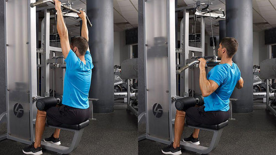 Lat Pulldowns: Front or Behind the Neck?  Best for a Big Back - Infinte Labs